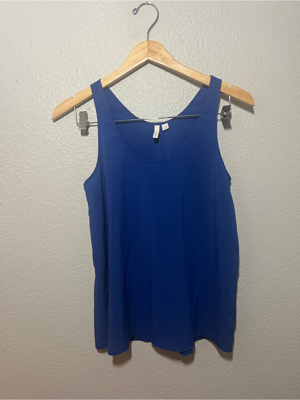 Frenchi Royal Blue Scoop Neck Tank